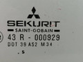 стекло двери передней правой Mitsubishi Carisma 1 поколение 1998, серый - фото №2