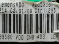 щиток приборов (приборная панель) Peugeot 1007 1 поколение 2007, 1.6 л., HDi, 9HZ (DV6TED4), дизель, 5МКПП, серебристый, хетчбэк 3 дв., передний привод, SIEMENS, 9658889580, A2C53045317 - фото №4