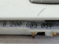 фонарь салона (плафон) Renault Espace 4 поколение 2006, 1.9 л., DCi, F9Q 820, дизель, 6МКПП, белый, минивэн, передний привод, 8200003037 - фото №3