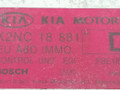 блок управления двигателем Kia Spectra 1 поколение 2000, BOSCH, 0261206702, K2NC18881, 1268301775, 1037360468, EUA6DIMMO - фото №3