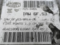 блок управления двигателем Fiat Punto 2 поколение 2000, 1.2 л., MAGNETIMARELLI, IAW6F53, 46421096, AZ5-A455 - фото №3