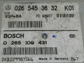 Блок управления ABS/ESP Mercedes-Benz A-Класс W168 2000, BOSCH, 0265453632, 0265109431 - фото №4