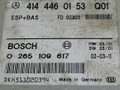 Блок управления ABS/ESP Mercedes-Benz Vaneo W414 2003, BOSCH, 0265109617, 4144460153 - фото №4