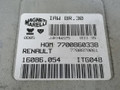 блок управления двигателем Renault 19 2 поколение 1995, MAGNETIMARELLI, 7700860338, 16086.054, J4KHW225 - фото №3