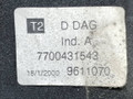 зеркало наружное правое Renault Scenic 1 поколение [рестайлинг] 1999, 1.6 л., i, K4M 700, бензин, 5МКПП, синий, минивэн, передний привод, 7700431543 - фото №5