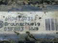 пружина передняя Volkswagen Polo 3 поколение 1998, 1.4 л., i, APQ, бензин, 5МКПП, зелёный, хетчбэк 5 дв., передний привод, 6N0413031J - фото №3