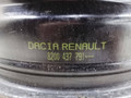 диск штампованный Dacia Logan 1 поколение [рестайлинг] 2007, 1.5 л., DCi, дизель, МКПП, серебристый, универсал, передний привод - фото №3