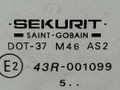 стекло двери передней правой Fiat Ducato 2 поколение 1996, 1.9 л., дизель, МКПП, микроавтобус, 43R-001099 - фото №2