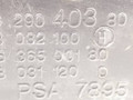 корпус воздушного фильтра Peugeot 607 1 поколение 9D 2003, 2.2 л., HDi, 4HX (DW12TED4/FAP), дизель, АКПП, синий, седан, передний привод, 9629040380, 9636500180, 98032100H, 98031120D - фото №5