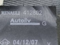 ремень безопасности Dacia Logan 1 поколение 2007, 1.5 л., DCi, дизель, 5МКПП, универсал, передний привод, 412802 - фото №4