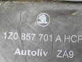ремень безопасности Skoda Octavia 2 поколение (A5) 1Z 2005, 1.9 л., TDi, BJB, дизель, 5МКПП, бежевый, хетчбэк 5 дв., передний привод, 1Z0857701A - фото №4