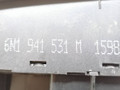 переключатель света Volkswagen Polo 3 поколение 1998, 1.4 л., i, APQ, бензин, 5МКПП, зелёный, хетчбэк 5 дв., передний привод, 6N1941531M - фото №3