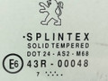 стекло двери передней левой Peugeot 1007 1 поколение 2007, 1.6 л., HDi, 9HZ (DV6TED4), дизель, 5МКПП, серебристый, хетчбэк 3 дв., передний привод, 9201E5 - фото №2