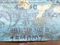рулевая колонка Volkswagen Passat B5 3B5 1997, 1.9 л., TDi, AHU, дизель, 5МКПП, серебристый, седан, передний привод, 3B1419502B - фото №5