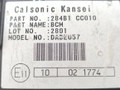 Блок управления BCM (Body Control Module) Nissan Murano Z50 2005, 3.5 л., i, VQ35DE, бензин, АКПП, серый, внедорожник 5 дв., полный привод, 284B1-CC010 - фото №2