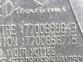 корпус воздушного фильтра Renault Safrane 1 поколение [рестайлинг] B54G 1999, 2.2 л., TD, G8T 740, дизель, 5МКПП, синий, хетчбэк 5 дв., передний привод, 7700866843, 7700868715 - фото №6