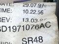 блок реле Volkswagen Passat B5 3B5 1997, 1.9 л., TDi, AHU, дизель, 5МКПП, серебристый, седан, передний привод, 8D1971076AC - фото №3
