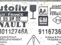 блок AirBag Renault Laguna 2 поколение [рестайлинг] 2005, 550758700, 8200142183A - фото №3