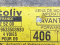блок AirBag Peugeot 406 1 поколение 1999, 550725200, 9633503980 - фото №3