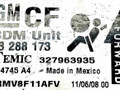 блок AirBag Opel Zafira B 2008, 327963935, 13288173 - фото №3