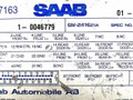 усилитель музыкальный Saab 9-5 1 поколение [рестайлинг] 2001, 4617163, 1-0046779, GM-2416ZSA - фото №2
