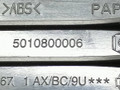 ручка внутренняя передняя левая Nissan Micra K12 [2-й рестайлинг] K12 2008, 1.5 л., DCi, K9K, дизель, 5МКПП, серый, хетчбэк 5 дв., передний привод, 5010800006 - фото №4