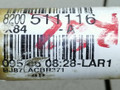 полуось передняя левая (приводной вал, ШРУС) Renault Megane 2 поколение [рестайлинг] 2006, 1.6 л., i, K4M 812, бензин, 5МКПП, бежевый, универсал, передний привод, 8200511116 - фото №2
