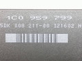 блок комфорта Volkswagen Bora 1 поколение 2002, 1.9 л., TDi, ATD, дизель, 5МКПП, серебристый, седан, передний привод, 1C0959799 - фото №3