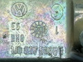 ручка крышки багажника Volkswagen Bora 1 поколение 2002, 1.9 л., TDi, ATD, дизель, 5МКПП, серебристый, седан, передний привод, 1J0827566F, 1J0827566G - фото №3