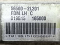 рулевая рейка Hyundai i30 1 поколение 2010, 1.6 л., CRDi, дизель, 6МКПП, серебристый, хетчбэк 5 дв., передний привод, 56500-2L201, FDMLHC, 019B15165000 - фото №2