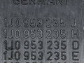 кнопка аварийной сигнализации Volkswagen Bora 1 поколение 2002, 1.9 л., TDi, ATD, дизель, 5МКПП, серебристый, седан, передний привод, 6N0959621B, 1J0953235J, 1J0953235H, 1J0953235D, 1J0953235E, 1J0959621E - фото №4