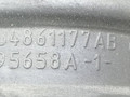 патрубок воздушного фильтра Chrysler Voyager 3 поколение GS 2000, 2.5 л., TD, дизель, 5МКПП, чёрный, минивэн, передний привод, 04861177AB - фото №2