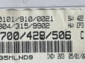 щиток приборов (приборная панель) Renault Clio 2 поколение 2000, 1.2 л., i, D7F 720, бензин, 5МКПП, серебристый, хетчбэк 5 дв., передний привод, 7700428506C, 501019100021, 09043159902, 1G5MLND9 - фото №3