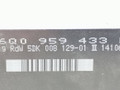блок комфорта Skoda Fabia 1 поколение [рестайлинг] 2006, 1.4 л., TDi, BNV, дизель, 5МКПП, чёрная, универсал, передний привод, 6Q0959433E - фото №3