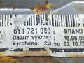 педаль сцепления Skoda Fabia 1 поколение [рестайлинг] 2006, 1.4 л., TDi, BNV, дизель, 5МКПП, чёрная, универсал, передний привод, 6Y1721059L - фото №4