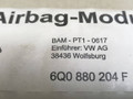 подушка безопасности пассажира Skoda Fabia 1 поколение [рестайлинг] 2006, 1.4 л., TDi, BNV, дизель, 5МКПП, чёрная, универсал, передний привод, 6Q0880204F, 565165906K - фото №5