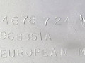 панель передняя салона (торпедо) Chrysler Voyager 3 поколение GS 2000, 2.5 л., TD, дизель, 5МКПП, чёрный, минивэн, передний привод, 4678724W, 968851A - фото №4