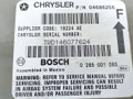 блок AirBag Chrysler Voyager 3 поколение GS 2000, 2.5 л., TD, дизель, 5МКПП, чёрный, минивэн, передний привод, 0285001093, 04686256 - фото №3