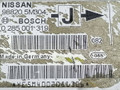 блок AirBag Nissan Almera N16 2000, 2.2 л., DTi, YD22DDT, дизель, 5МКПП, серебристый, хетчбэк 5 дв., передний привод, 98820-5M304, 0285001319 - фото №3