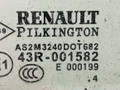 стекло двери передней правой Renault Laguna 2 поколение 2004, 1.9 л., DCi, F9Q 670, дизель, МКПП, салатовый, универсал, передний привод, 8200000385 - фото №2