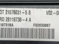 блок комфорта Peugeot 407 1 поколение 2007, 2.0 л., HDi, дизель, 6МКПП, синий, универсал, передний привод, 21676031-5B, 28119738-4A, 281197318A, F02633867, 9663510480, H04-01180607 - фото №3
