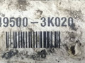 полуось передняя левая (приводной вал, ШРУС) Hyundai Sonata 5 поколение 2008, 2.4 л., 49500-3K020 - фото №2