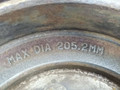 барабан тормозной Hyundai Getz 1 поколение 2004, 584111C000, 584111C300, 584111C010 - фото №3