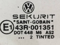 стекло двери передней левой Volkswagen Bora 1 поколение 2002, 1.9 л., TDi, ATD, дизель, 5МКПП, серебристый, седан, передний привод, 1J4845201G, 1J4845201F - фото №2