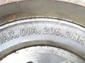барабан тормозной Hyundai Getz 1 поколение 2003, 584111C000, 584111C300, 584111C010 - фото №3