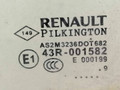 стекло двери задней левой Renault Laguna 3 поколение BT0A 2009, 1.5 л., DCi, K9K 780, дизель, 6МКПП, серый, хетчбэк 5 дв., передний привод, 823010001R - фото №2