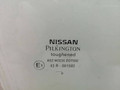 стекло двери задней правой Nissan Almera N16 2000, 2.2 л., DTi, YD22DDT, дизель, 5МКПП, серебристый, хетчбэк 5 дв., передний привод, 82300BM701 - фото №2