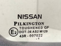 форточка задняя правая Nissan Almera N16 2000, 2.2 л., DTi, YD22DDT, дизель, 5МКПП, серебристый, хетчбэк 5 дв., передний привод, 82262BM701 - фото №2