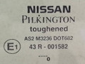 стекло двери задней левой Nissan Almera N16 2000, 2.2 л., DTi, YD22DDT, дизель, 5МКПП, серебристый, хетчбэк 5 дв., передний привод, 82301BM701 - фото №2