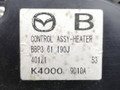 блок управления печки / климат-контроля Mazda 3 BL 2009, 2.0 л., i, бензин, 5МКПП, чёрный, хетчбэк 5 дв., передний привод, BBR361190J, K4000, 9D10A - фото №5
